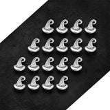 30pcs/lot Antique Silver Halloween Wizard Pendants 3D Witch's Hat Charms