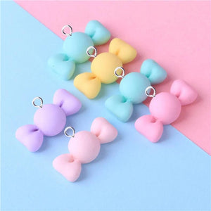 10pcs Candy Resin Charms For DIY Jewelry Making C531