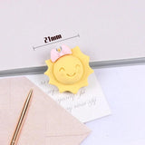 10pcs Star Sun Gingerbread Man Charms DIY Earrings Keychain Decoration