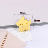 10pcs Star Sun Gingerbread Man Charms DIY Earrings Keychain Decoration