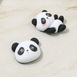 10pcs Panda Head Charms Resin Floating Animal Pendant DIY Earrings C846