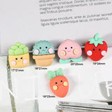 10pcs Carrot Resin Charms for Jewelry Making Diy Earrings Fru
