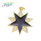 Enamel Elephant Horseshoe Tree Star Lion Snake Charms For DIY Women Wedding