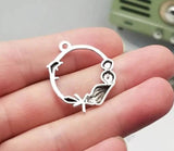 20pcs Antique Silver Shell Pendants Starfish Seahorse Charms