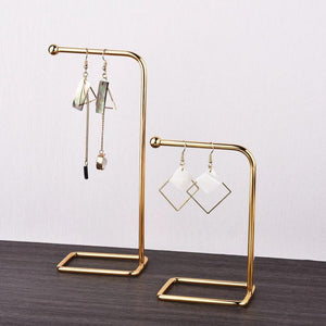 Wooden Jewelry Organizer Display Stand