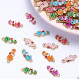 20Pcs Enamel Seahorse Charms for DIY Jewelry Making