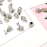 20pcs Antique Silver 3D Witch Cauldron Charms Pendants