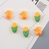 10pcs Duck Charms for Jewelry Making Animal Resin Pendant DIY Earrings C843