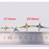 10pcs Star Coin Plated Zinc Alloy Charms Pendant Jewelry DIY Necklace
