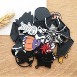 10Pcs/lot Halloween Enamel Charms for DIY Jewelry Making