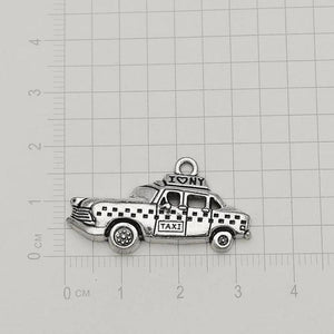 Silver Plated Traffic Light Charms for DIY Jewelry Making