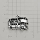Silver Plated Traffic Light Charms for DIY Jewelry Making