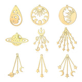 5pcs Stainless Steel Crescent DIY Charms Necklace Pendant Never Fade