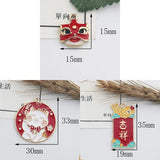 10pcs Chinese Fortune Wish Cat Good Luck Charms DIY Jewelry Making Pendant