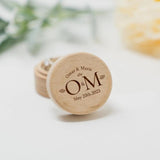 Personalized Wedding Ring Bearer Box Wood Holder
