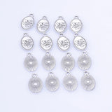 30Pcs/Lot RIP Letter Name Tag Charms Pendant for Necklaces Keychain