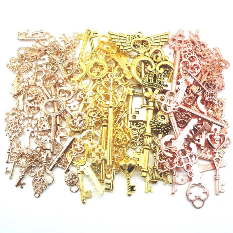 50g Alloy Steampunk Cogs & Gears DIY Mix