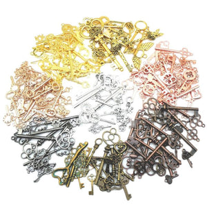 50g Alloy Steampunk Cogs & Gears DIY Mix