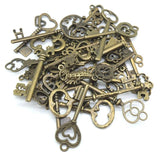 50g Alloy Steampunk Cogs & Gears DIY Mix