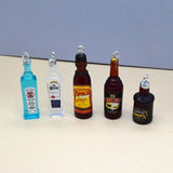 10pcs Water Bottle Resin Charms 3d Drink Bottles For DIY Jewelry