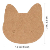 Cat Earring Display Card Stand for DIY Ear Studs Jewelry