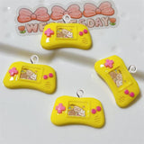 10Pcs Mini Game Machine Resin Charms DIY Jewelry Accessories