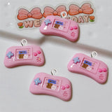 10Pcs Mini Game Machine Resin Charms DIY Jewelry Accessories