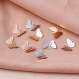 100pcs Tiny Butterfly Insect Charms for Jewelry Making Earrings Pendants