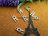 30pcs Antique Silver Alphabet/Letter R 16mm Charms Pendant