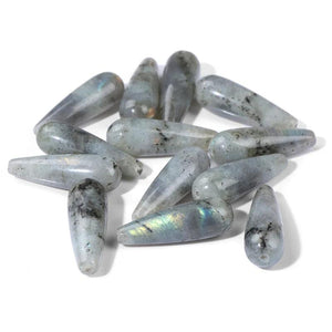 Labradorite Stone Pendant Beads for Jewelry Making