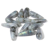 Labradorite Stone Pendant Beads for Jewelry Making