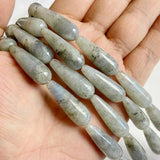 Labradorite Stone Pendant Beads for Jewelry Making