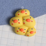 10pcs Cartoon Animals Pig Rabbit Bear Cat Charms DIY Jewelry Making