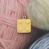 10pcs Bldg Blocks Earrings HPop Key Ring Jewelry DIY P54