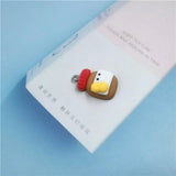 10pcs Sandwich Tooth Bottle Charms for Jewelry Making Diy