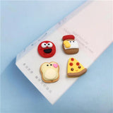 10pcs Sandwich Tooth Bottle Charms for Jewelry Making Diy