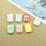 Cartoon Telephone Charms Earring Bracelets Jewelry Making DIY Pendants