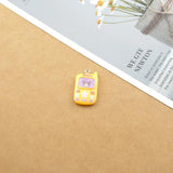 Cartoon Telephone Charms Earring Bracelets Jewelry Making DIY Pendants