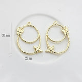Hollow Frame Open Back Bezel Pendants Geometric Charms DIY UV Resin Jewelry