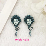10Pcs Acrylic Charms for DIY Earring Necklace Making