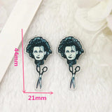 10Pcs Acrylic Charms for DIY Earring Necklace Making