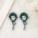 10Pcs Acrylic Charms for DIY Earring Necklace Making