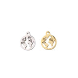 10pcs 12mm Stainless Steel High Polish Mini Charms Pendant