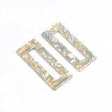 Tortoise Shell Acrylic Earring Charm ACE110