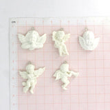 10pcs Gothic Angel Resin Charms Vintage Pendants DIY Jewelry