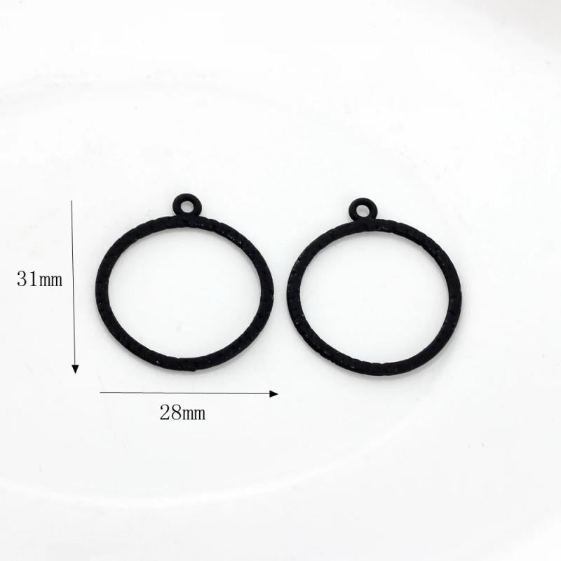 Zinc Alloy Spray Paint Rubber Paint Charms 6pcs/lot