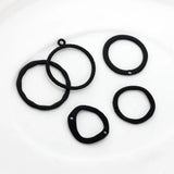 Zinc Alloy Spray Paint Rubber Paint Charms 6pcs/lot