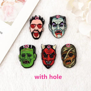 10Pc Halloween Charms Acrylic Horror Bloody DIY Making