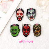 10Pc Halloween Charms Acrylic Horror Bloody DIY Making