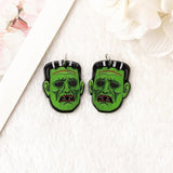 10Pc Halloween Charms Acrylic Horror Bloody DIY Making
